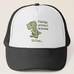 Casquette T-Rex heureux