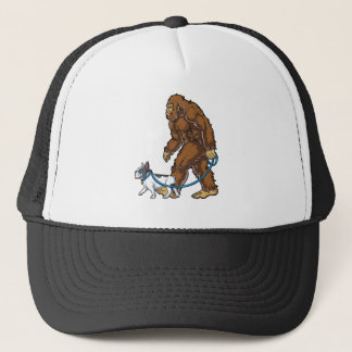 Casquette T-shirt Bigfoot French Bulldog pour Men Women