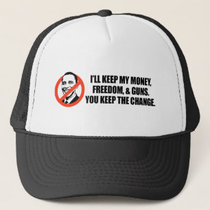 Casquette T-shirt d'Anti-Obama - vous gardez le changement