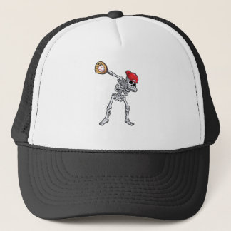 Casquette T-shirt de base-ball de Dabbing Skeleton