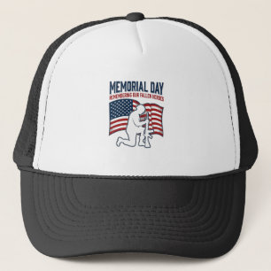 Casquette T-shirt de soldat patriotique Jour du Souvenir Hér
