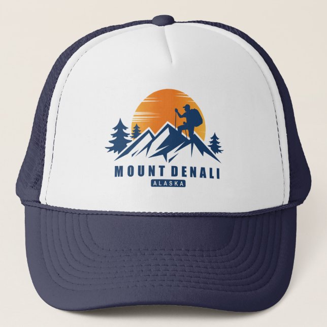 Casquette T-shirt Hike du Mont Denali (Devant)