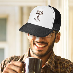 Casquette T-shirt humour café Papa Fête des Pères Est.