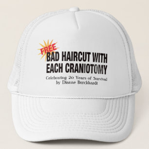 Casquette T-shirt « Mauvaise coupe de cheveux gratuite avec