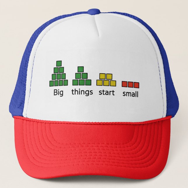 Casquette T-shirt motivationnel (Devant)