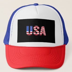 Casquette T Shirt USA Drapeau Américain Patriotique Hommes F
