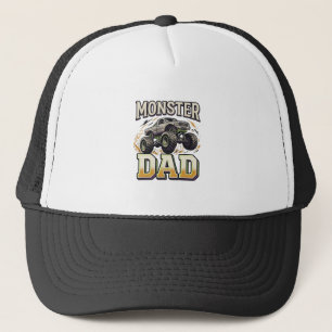 Casquette T-shirt vectoriel vintage de camion monstre Papa m