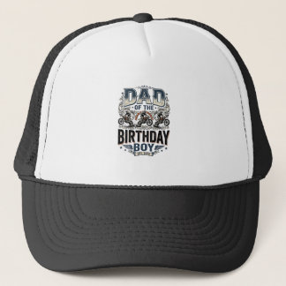 Casquette T-shirt vintage Motocross Papa du garçon d'anniver