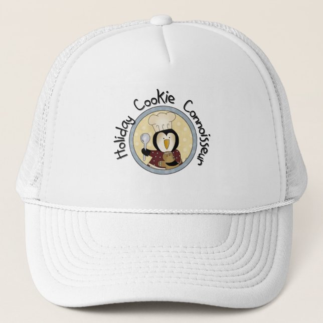 Casquette T-shirts et cadeaux de Cookie Penguin Connoisseur (Devant)