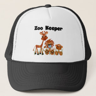 Casquette T-shirts et cadeaux de gardien de zoo d'animaux