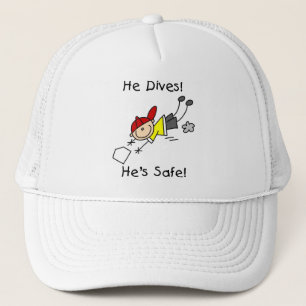 Casquette T-shirts et Cadeaux Il Plonge Il est En Sécurité