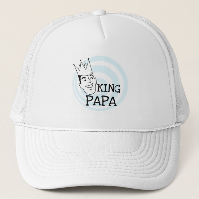 Casquette T-shirts et cadeaux King Papa (Devant)