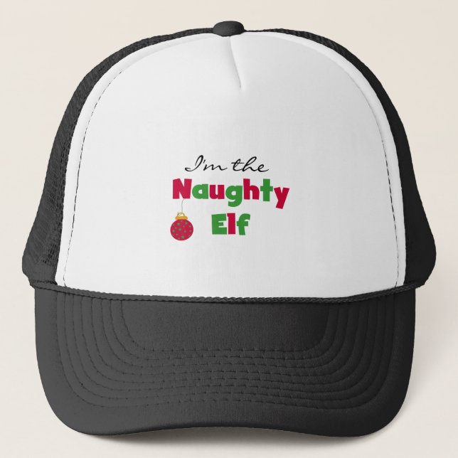 Casquette T-shirts et cadeaux vilains d'Elf (Devant)