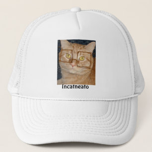 Casquette Tabby Orange Chat/Incognito