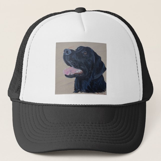 Casquette Tableau noir du Labrador (Devant)