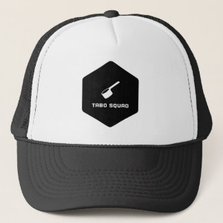 Casquette Tabo Squad Trucker Chapeau (noir et blanc)