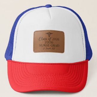 Casquette Tache en cuir personnalisée pour la remise des dip