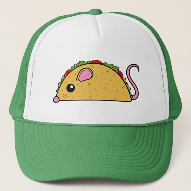 Casquette Taco Rat Trucker Hat (Devant)