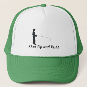 Casquette Tais-toi et pêchez !