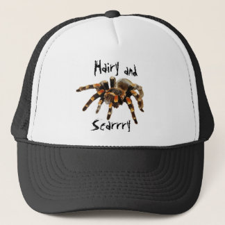 Casquette Tarantula, poilue et cicatrice, araignée
