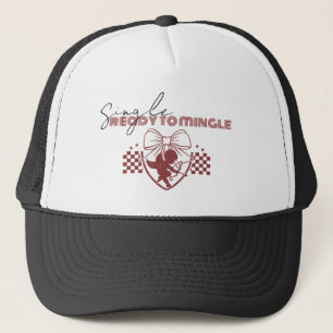 Casquette Tasse Rouge Cupidon Soirée de la Saint-Valentin po