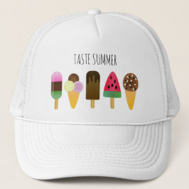 Casquette 'Taste Summer' Yummy Ice Cream Assortiment