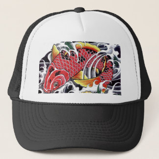 Casquette Tatouage japonais Koi Fish