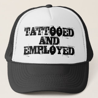 CASQUETTE TATTOOED AND EMPLOYED CAP