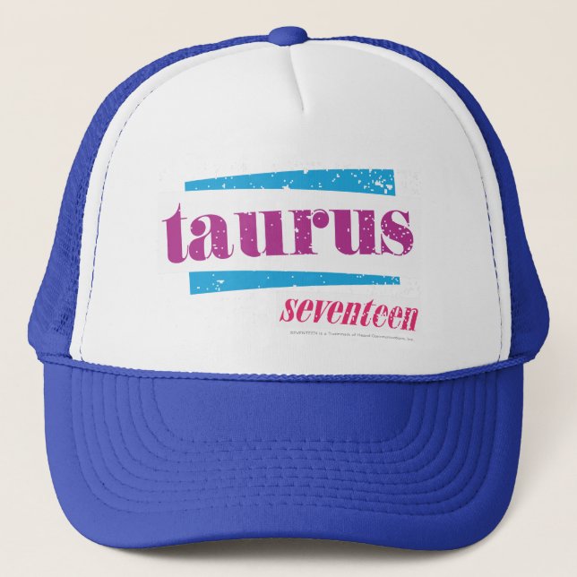 Casquette Taurus pourpre (Devant)