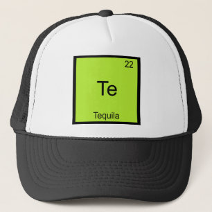 Casquette Te - T-shirt drôle symbole d'élément de chimie Teq