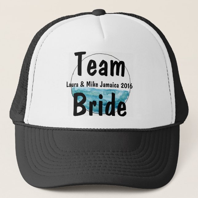 Casquette Team Bride Circle 1 (Devant)