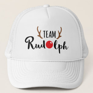 Casquette Team Rudolph - Logo de l'équipe de Noël
