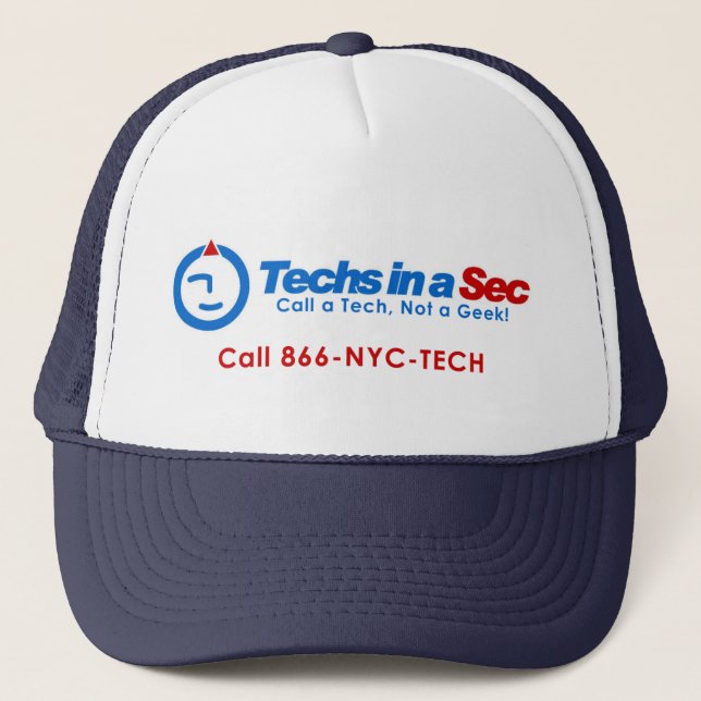 Casquette Technologies dans un style de sec NYC (Devant)