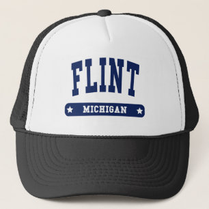 Casquette tee - shirts de style du Flint Michigan College