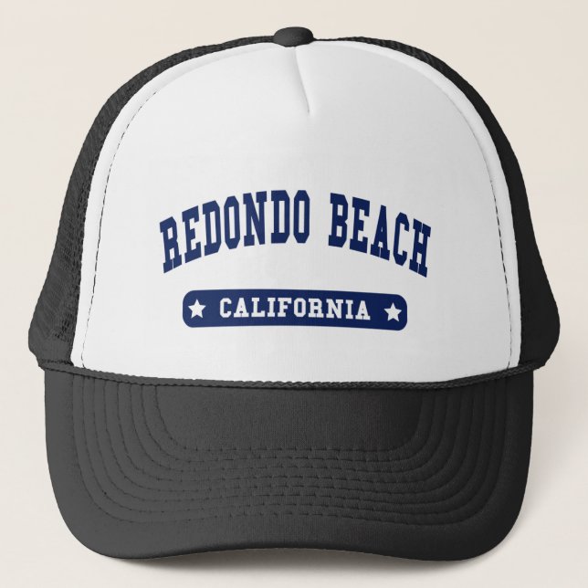 Casquette tee - shirts de style Redondo Beach California Col (Devant)