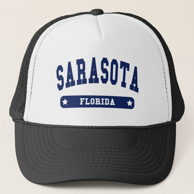 Casquette tee - shirts du Sarasota Florida College Style (Devant)