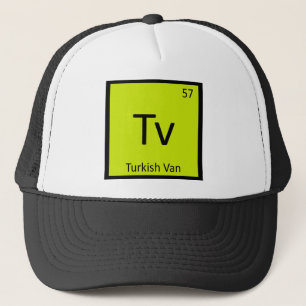 Casquette Télévision - Chat de Van Turc Chimie Tableau Pério