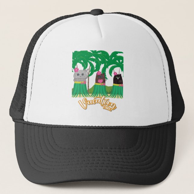 Casquette Temps de vacances (Devant)