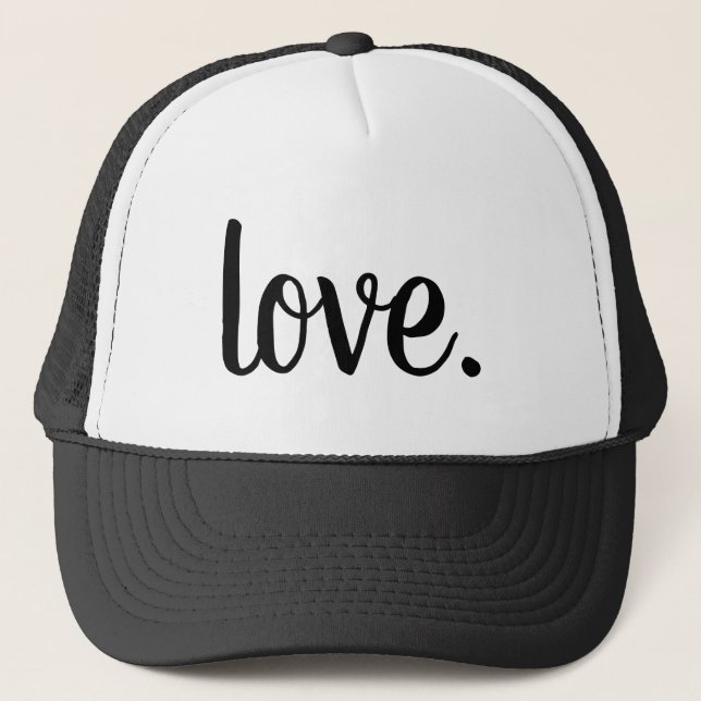 Casquette tendance chic LOVE. | (Devant)