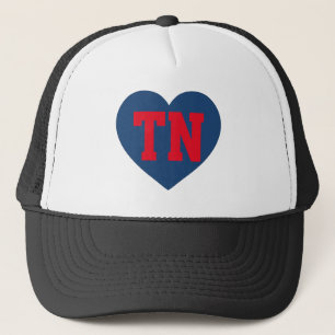 Casquette Tennessee TN Coeur Design - État minimaliste gras