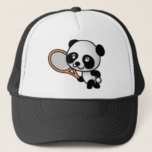 Casquette Tennis Jouant Au Panda
