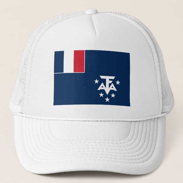 Casquette Terres australes françaises de l'Antarctique (Devant)