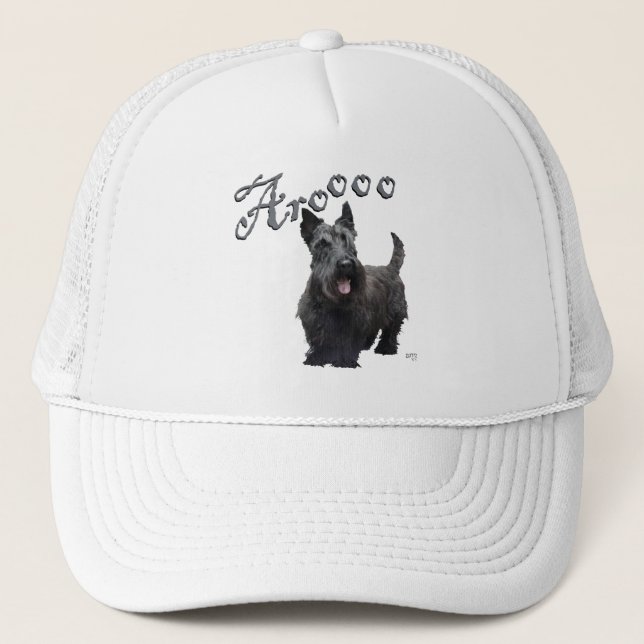 Casquette Terrier Écossais Aroooo! (Devant)