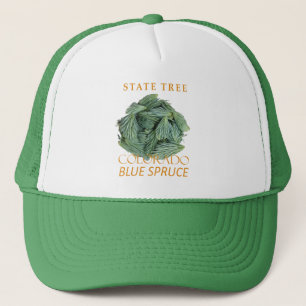 Casquette Territoire du Colorado Arbre L'Épicéa Bleu