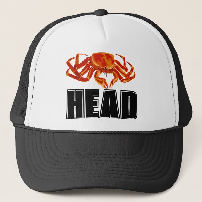 Casquette Tête de crabe (Devant)
