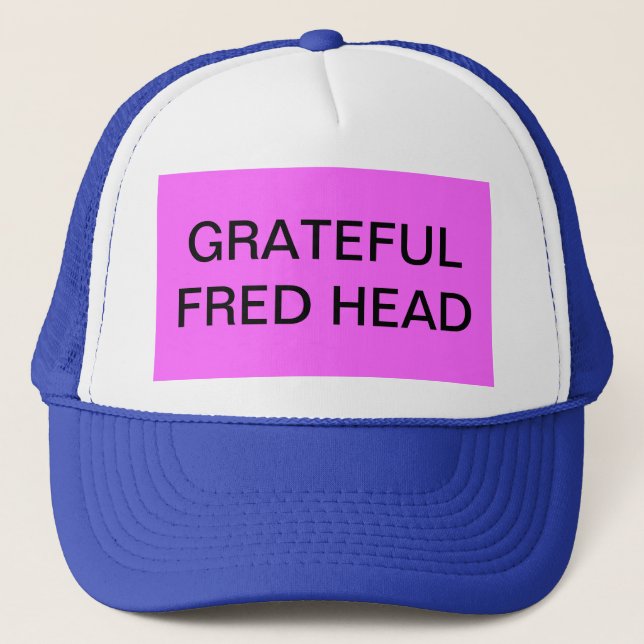 CASQUETTE TÊTE RECONNAISSANTE 1 DE FRED (Devant)