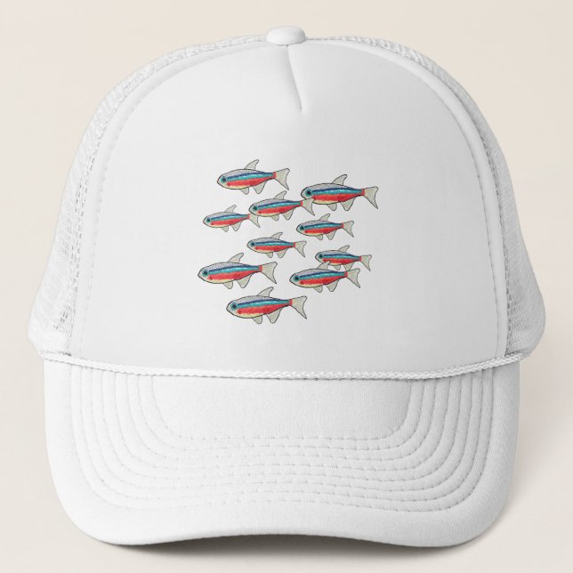 Casquette Tetra néon (Devant)