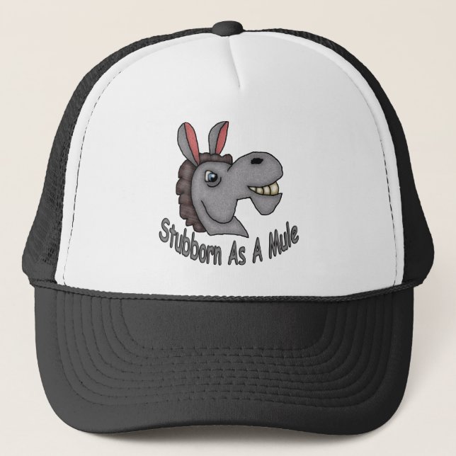 Casquette Têtu comme mule (Devant)