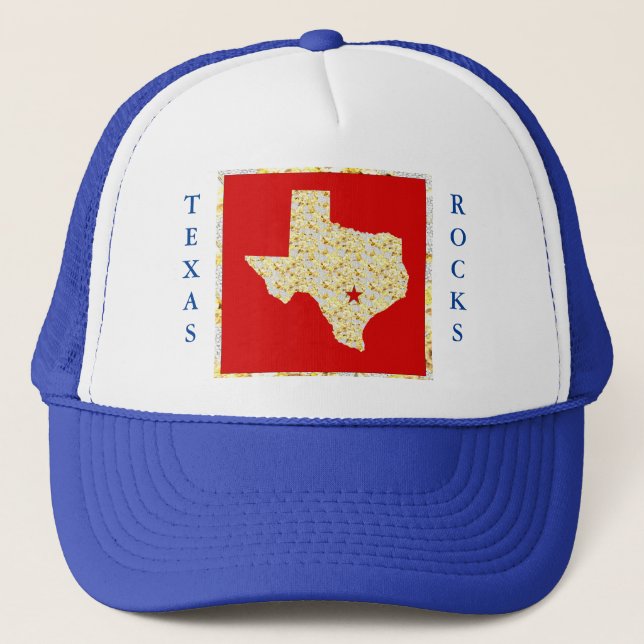 CASQUETTE TEXAS ROCKS ! (Devant)