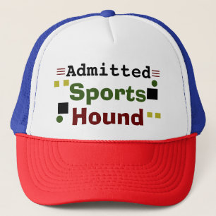 Casquette Texte Abstrait multicolore admis de la coque de sp